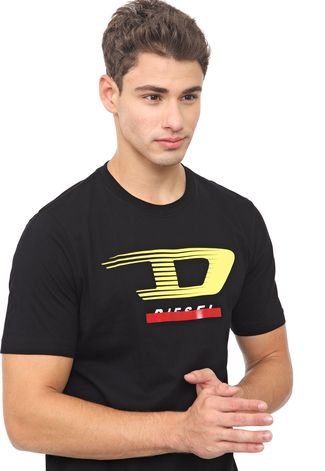 Camiseta Diesel Jusy Preta