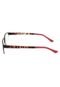 Óculos de Grau FiveBlu Tartaruga Marrom/Vermelho - Marca FiveBlu