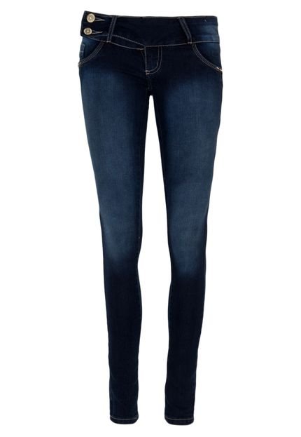 Calça Jeans Sawary Skinny Shine Azul - Marca Sawary