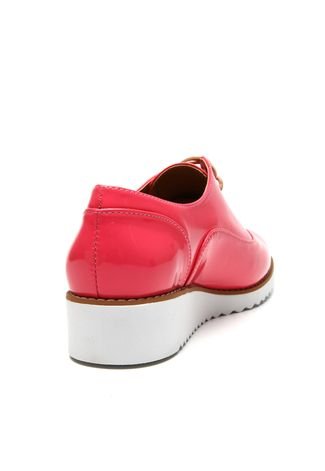 Oxford Flatform DAFITI SHOES Tratorado Rosa