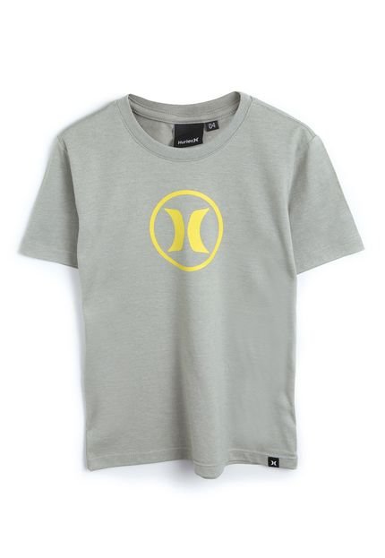 Camiseta Hurley Menino Estampa Cinza - Marca Hurley
