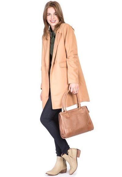 Cartera Prune Napa Picada Marr n Compra Ahora Dafiti Chile