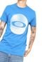 Camiseta Oakley Lens Effect Azul - Marca Oakley
