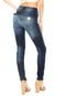 Calça Jeans Sommer Skinny Estonada Azul - Marca Sommer