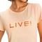 Camiseta Live Icon Coral - Marca Live