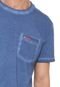 Camiseta Hang Loose Com Bolso Azul-marinho - Marca Hang Loose