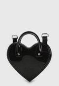 Bolsa Tiracolo Melissa Heartbeat Bag Alça Dupla Preta - Marca Melissa