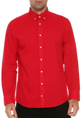 Camiseta Tommy Hilfiger Classic Vermelha