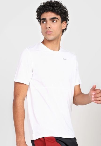 Camiseta Nike Breathe Run To Branca - Marca Nike
