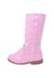 Bota Lilica Ripilica Brilhante Infantil Rosa - Marca Lilica Ripilica