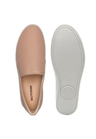 Slip On DAFITI SHOES Furinhos Nude - Compre Agora