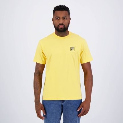 Camiseta Fila Heritage F-Box Amarelo - Marca Fila