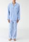 Pijama Polo Ralph Lauren Listrado Azul - Marca Polo Ralph Lauren