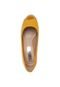 Peep Toe Beira Rio Amarelo - Marca Beira Rio