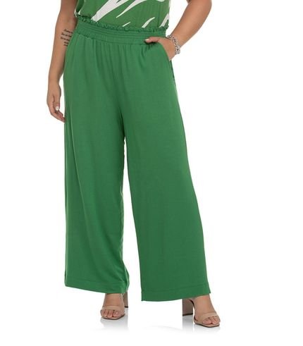 Calça Feminina Plus Size Molecontton Secret Glam Verde - Marca Secret Glam