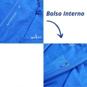 Jaqueta Lupo Masculina Corta Vento  Windbreak  77131 Azul G - Marca Lupo