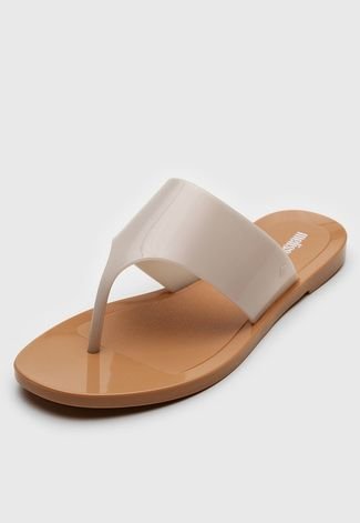 Chinelo Melissa Essential Chic Off-White/Bege