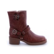 Bota Biker Jennifer Caramelo Caramelo - Marca Damannu Shoes