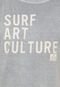 Camiseta Manga Curta Especial Reef Surfart Cinza - Marca Reef