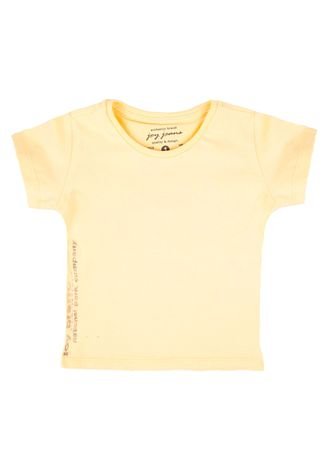 Camiseta Joy By Morena Rosa National Amarela