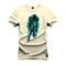Camiseta Plus Size Agodão T-Shirt Unissex Premium Macia Estampada Astronauta - Pérola - Marca Nexstar