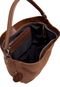 Bolsa Hobo Couro Dumond Grande Marrom - Marca Dumond