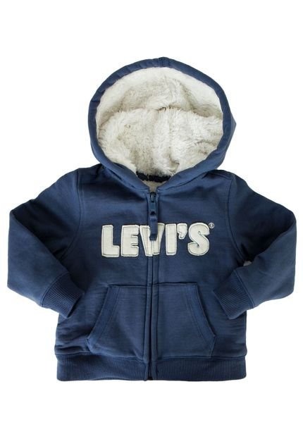 Moletom Levis Infantil Azul - Marca Levis