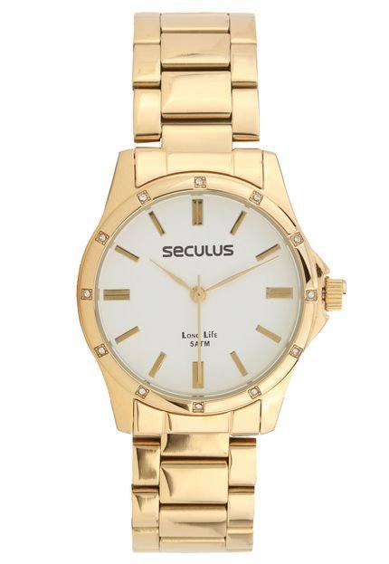 Relógio Seculus 25536LPSVDA1 Dourado - Marca Seculus