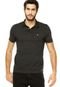 Camisa Polo M. Officer Padronagem Preta - Marca M. Officer