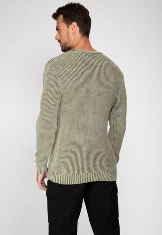 Suéter de Tricot Marmorizado Guess