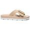 Rasteira Zaxy Vibe Fivela Feminina - Nude - Marca Zaxy