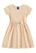 Vestido Infantil em Meia Malha Bee Loop Verde - Marca Bee Loop