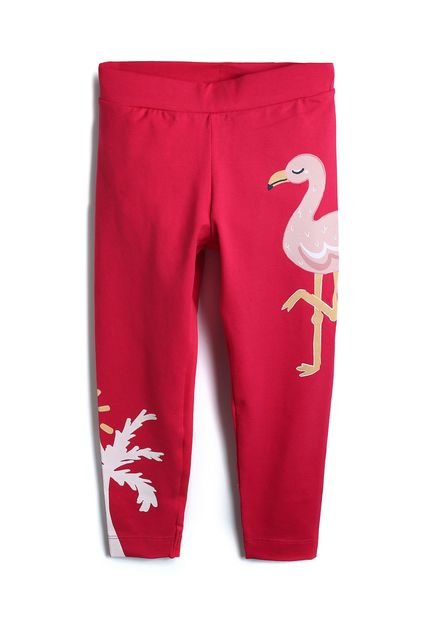 Calça PUC Menina Flamingo Rosa - Marca PUC