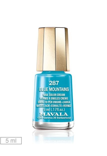 Esmalte Mavala Mini Color Blue Mountains 287 - Marca Mavala
