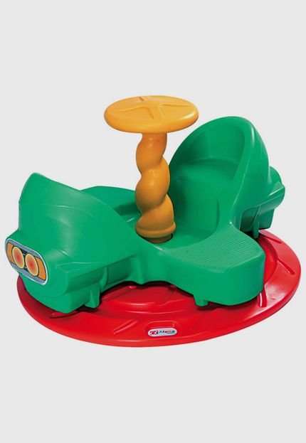 Playground Carrossel Verde Alpha Brinquedos - Marca Alpha Brinquedos