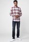 Camisa GAP Reta Flanela Xadrez Off-White - Marca GAP