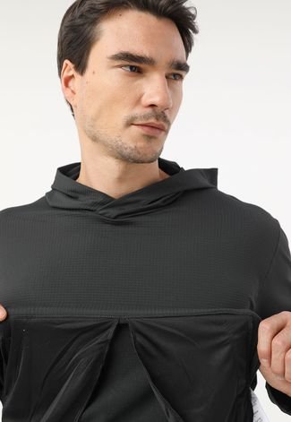 Blusa de Moletom Fechada Nike Yoga Jersey Cr Preta - Compre Agora