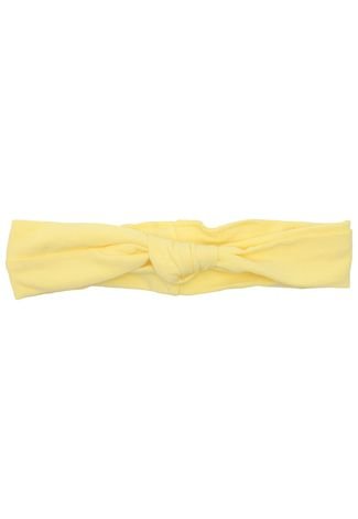 Vestido Lilica Ripilica Estampa Branco/Amarelo