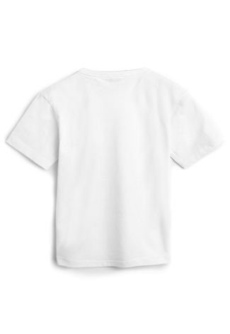 Camiseta Tricae Menino Estampa Branca