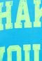 Camiseta Colcci Fun Slim Shake Azul - Marca Colcci Fun