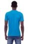 Camiseta Tropical Brasil Estampada Azul Turquesa - Marca Tropical Brasil