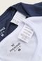Kit Camiseta Infantil 2pçs Hering Kids Lisa Branca/Azul - Marca Hering Kids
