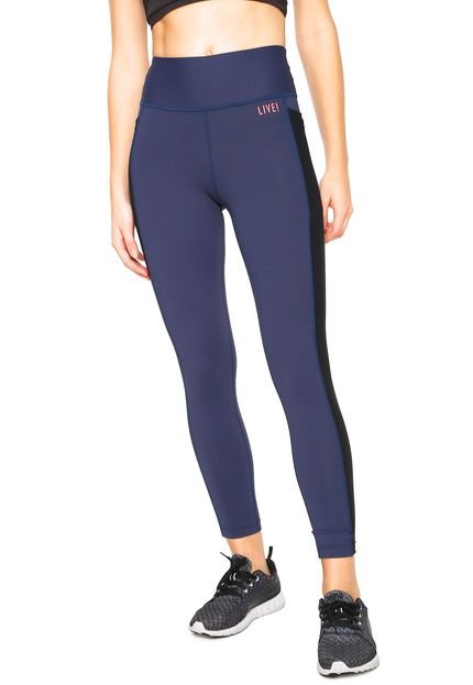 Legging Live! Skill Azul - Marca Live!