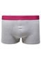Cueca Calvin Klein Underwear Boxer Trunk Infinite Cinza/Rosa - Marca Calvin Klein Underwear