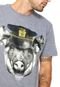 Camiseta Blunt Al Cops Are Pigs Cinza - Marca Blunt