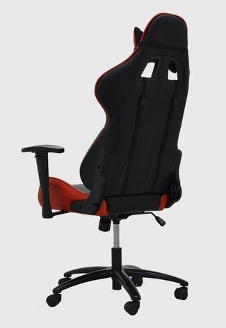 Cadeira Office Pro Gamer V2 Preta E Vermelha Rivatti