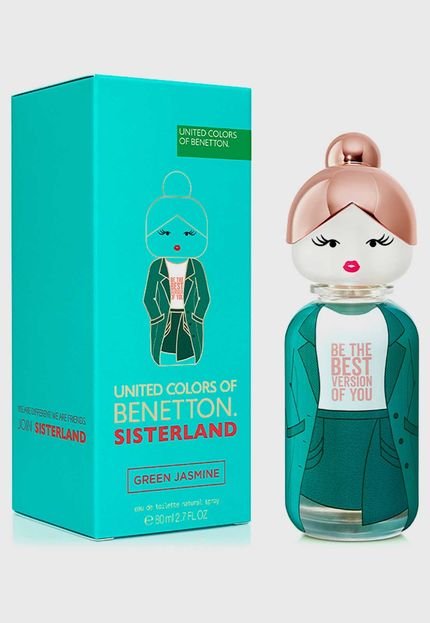 Perfume 80ml Sisterland Green Eau de Toilette Benetton Feminino - Marca Benetton
