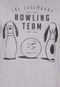 Camiseta FiveBlu Snoopy Bowling Cinza - Marca FiveBlu