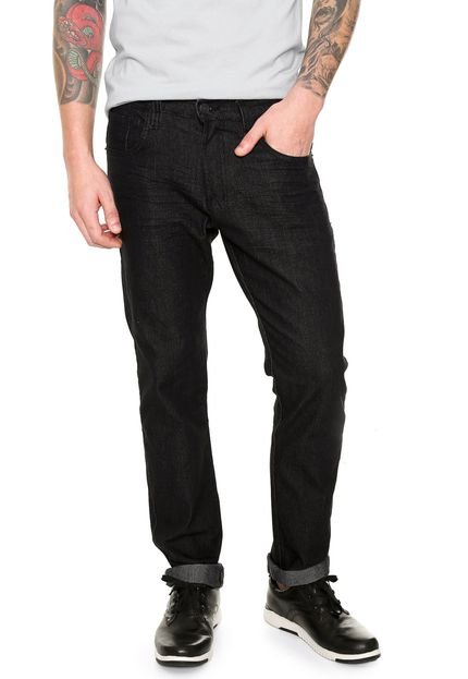 Calça Jeans Polo Wear Skinny Bolsos Preta - Marca Polo Wear