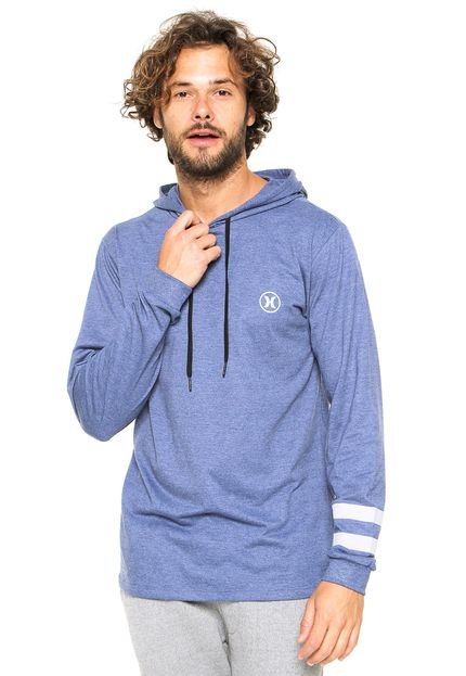 Camiseta Hurley Capuz Azul - Marca Hurley